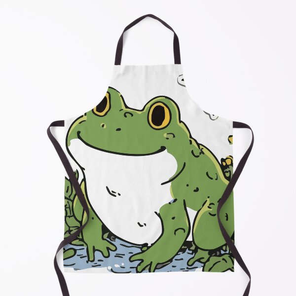 Item preview, Adorable Smiling Frog Character Artwork designed and sold by AGraphic11.