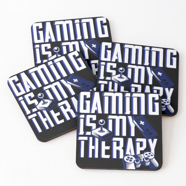 Item preview, Gaming Is My Therapy – Retro & Modern Gamer Art designed and sold by RespawnArt 95.