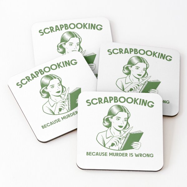 Item preview, Scrapbooking Because Murder is Wrong designed and sold by Charleslindroth.