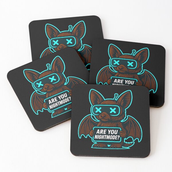 Item preview, Funny Cyber Bat - Are You Night Mode? designed and sold by Derpy Lab .