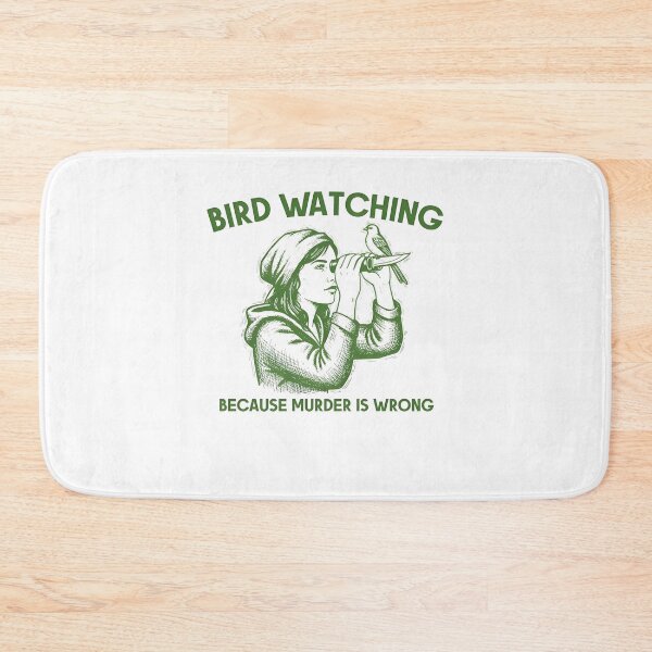 Item preview, Bird Watching Because Murder is Wrong designed and sold by Charleslindroth.