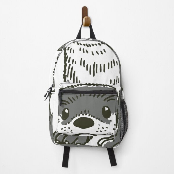 Item preview, Cute Smiling Otter Cartoon Illustration designed and sold by AGraphic11.