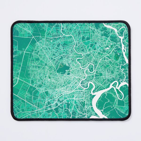 Item preview, Ho Chi Minh City Map of Vietnam - Watercolor designed and sold by deMAP.