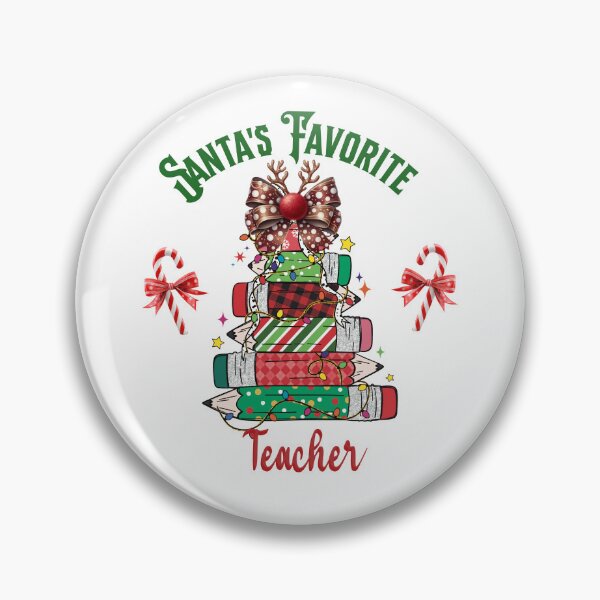 Item preview, Santa's Favorite Teacher - Teacher Gift designed and sold by Friends Custom Creations.