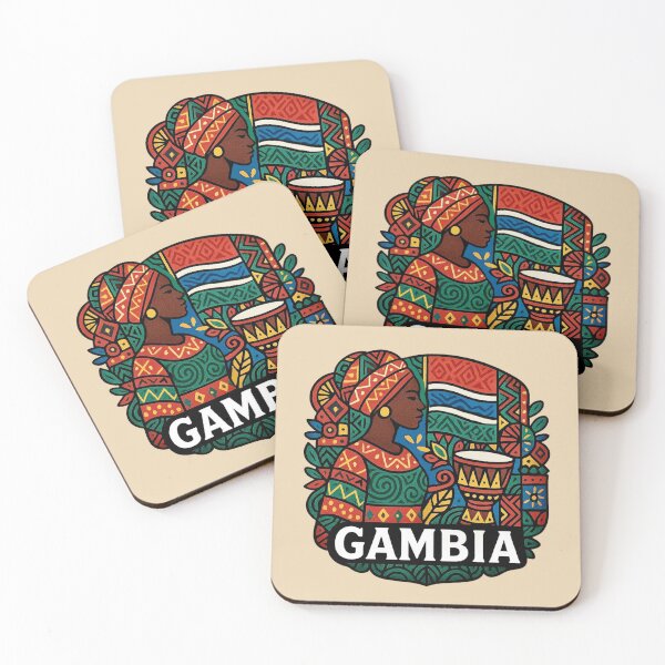 Item preview, Gambia Cultural — Traditional African Heritage Design designed and sold by Myra365Art.