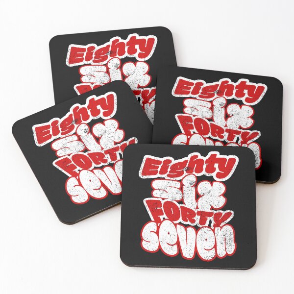 Item preview, Street Art Eighty Six Forty Seven 8647 Anti Fascist Protest designed and sold by EthosWear.