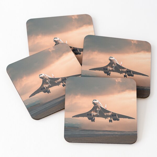Item preview, Concorde in Sunset Skies designed and sold by Skyframe Aviation.