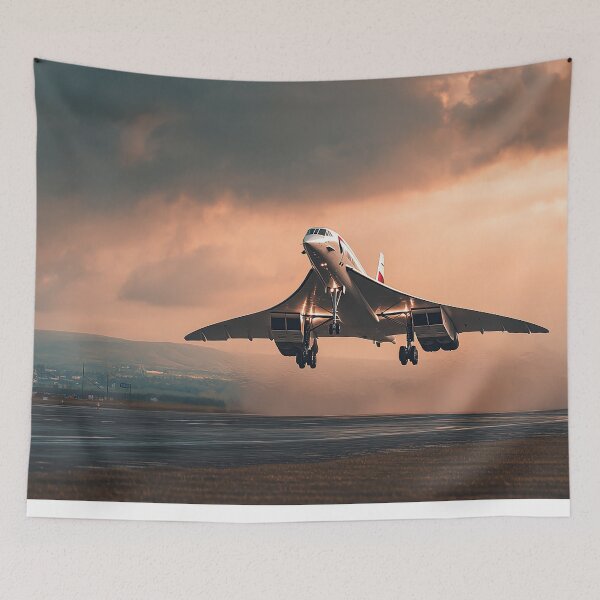Item preview, Concorde in Sunset Skies designed and sold by Skyframe Aviation.