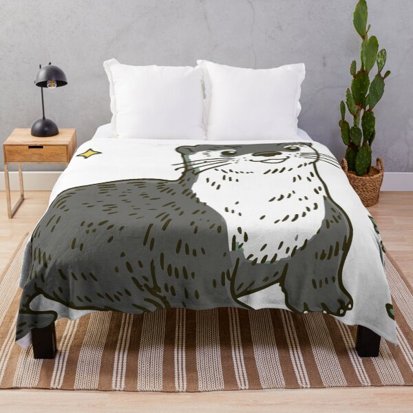 Item preview, Adorable Otter Animal Character Design designed and sold by AGraphic11.