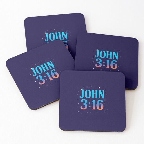 Item preview, John 3:16 Gradient Scripture Design designed and sold by FaithAndJoyDesigns.