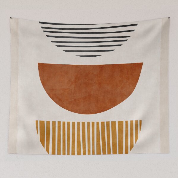 Item preview, Abstract Shapes 05 Earth Tones designed and sold by FAROSSTUDIO.