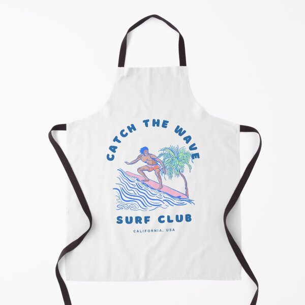 Item preview, Vintage Surfing Art With Palm Tree Catch The Wave Illustration designed and sold by yuki-hana.