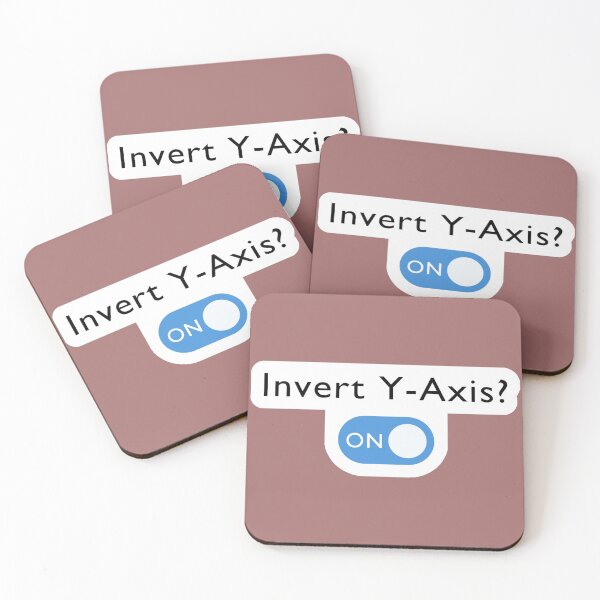 Item preview, Invert Y-Axis? ON (White Background) designed and sold by CHRISTOPHER BUEK.