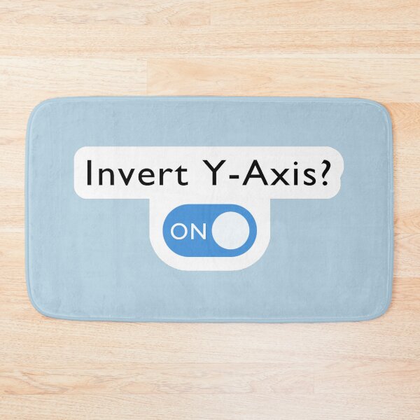 Item preview, Invert Y-Axis? ON (White Background) designed and sold by CHRISTOPHER BUEK.