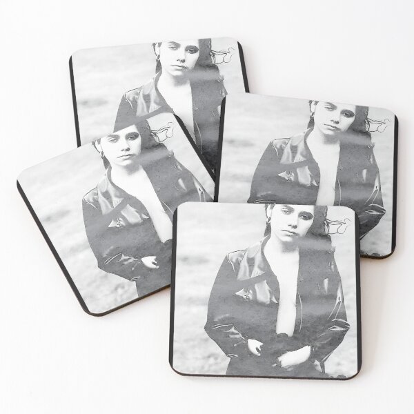 Item preview, Enigmatic Monochrome Portrait Art designed and sold by EdytheBeckeART.