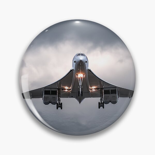 Item preview, Concorde Over City Skyline designed and sold by Skyframe Aviation.
