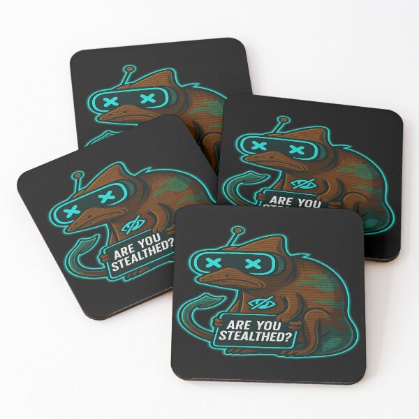 Item preview, Funny Cyber Chameleon - Are You Stealthed? designed and sold by Derpy Lab .