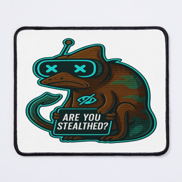 Item preview, Funny Cyber Chameleon - Are You Stealthed? designed and sold by Derpy Lab .