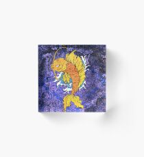 Koi Fish Acrylic Block