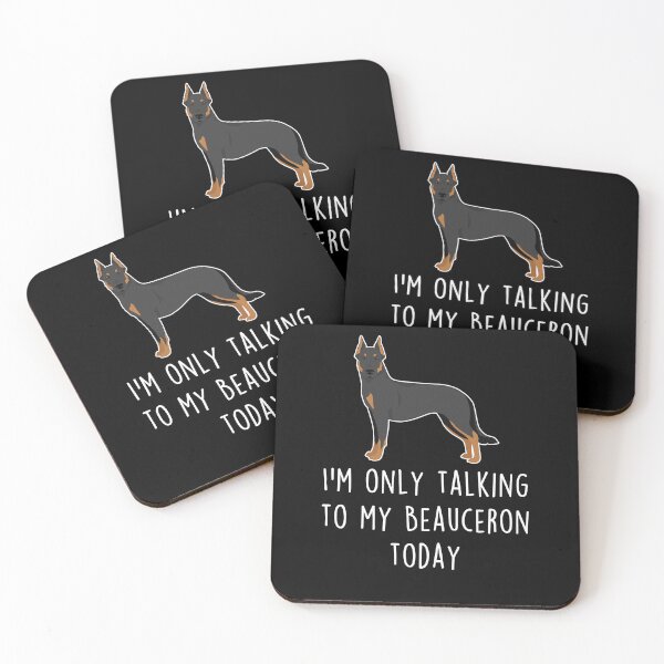 Item preview, Beauceron Cropped Dog Talking To designed and sold by Clara Hollins.