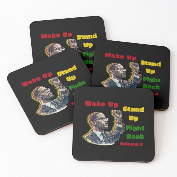 Item preview, Malcolm X | Wake Up, Stand Up | Malcolm X Quotes  designed and sold by TeesByAngelzB.