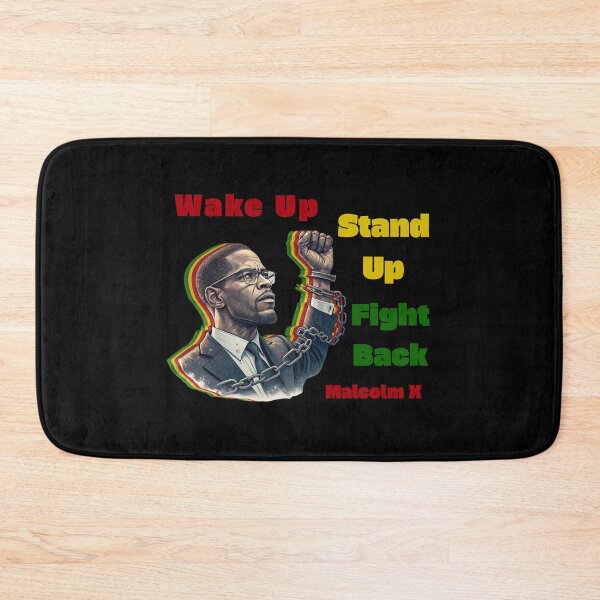 Item preview, Malcolm X | Wake Up, Stand Up | Malcolm X Quotes  designed and sold by TeesByAngelzB.