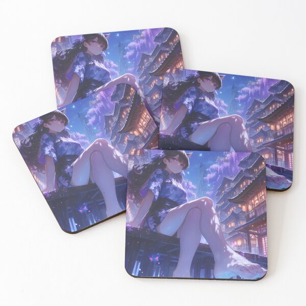 Item preview, Takao Azur Lane Anime Fox Ears Moonlight Wisteria Elegance designed and sold by earlobejerk.