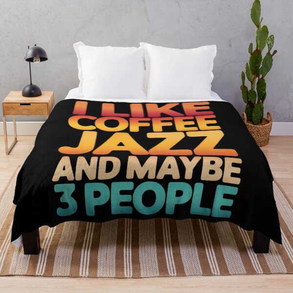 Item preview, I Like Jazz Coffee And Maybe 3 People designed and sold by brynatshop.
