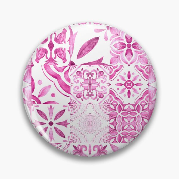 Item preview, Patrón de azulejos rosas designed and sold by PLPGH.