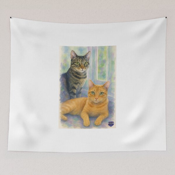 Item preview, Domestic Shorthair Tabbies #1 designed and sold by Peterson Designs.