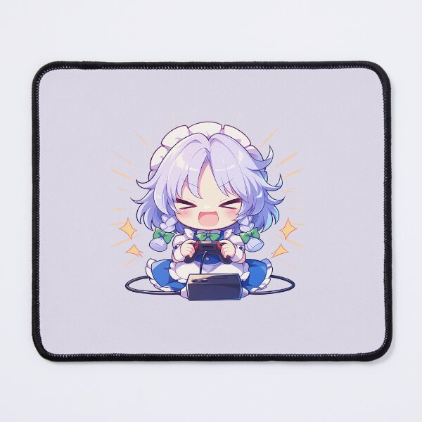 Item preview, Sakuya Izayoi Touhou Arikado Genya Castlevania Anime Chibi Gamer Cute designed and sold by earlobejerk.