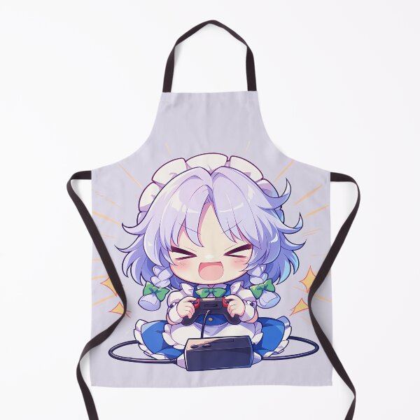Item preview, Sakuya Izayoi Touhou Arikado Genya Castlevania Anime Chibi Gamer Cute designed and sold by earlobejerk.