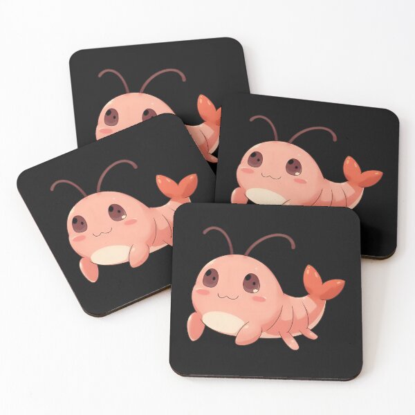 Item preview, Cute Cartoon Shrimp designed and sold by bvdesignart.
