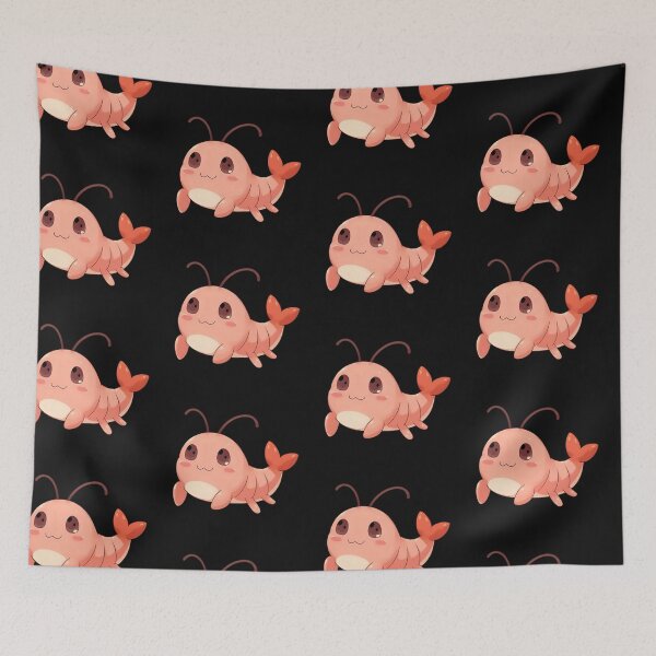 Item preview, Cute Cartoon Shrimp designed and sold by bvdesignart.