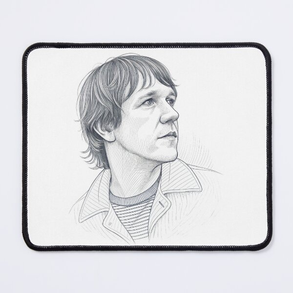 Item preview, Copy of Elliott Smith Smiling Portrait – Modern Indie Art designed and sold by JayceTucker89.