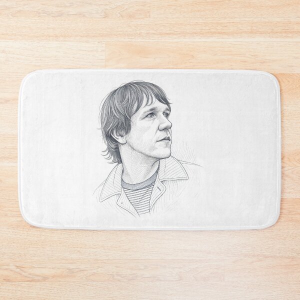Item preview, Copy of Elliott Smith Smiling Portrait – Modern Indie Art designed and sold by JayceTucker89.