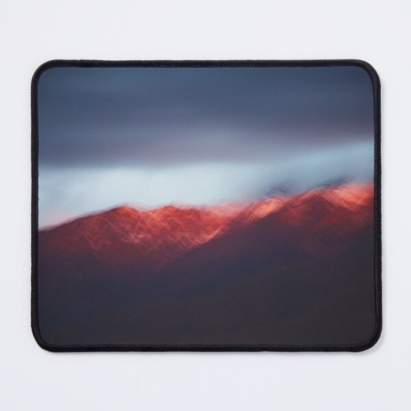 Item preview, Blurry Mountain Sunset Glow designed and sold by Joy Watson - Natural Light Photography .