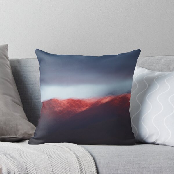 Item preview, Blurry Mountain Sunset Glow designed and sold by Joy Watson - Natural Light Photography .