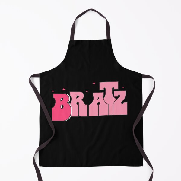 Item preview, BRATS Pink Text with Stars Design | Playful Attitude Typography | Bold Sassy Word Art designed and sold by TialCorner.