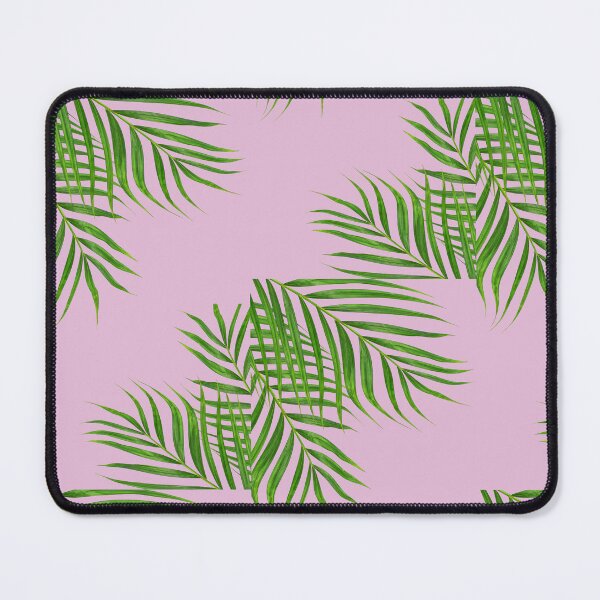 Item preview, Patrón de hojas de palmera rosa designed and sold by PLPGH.
