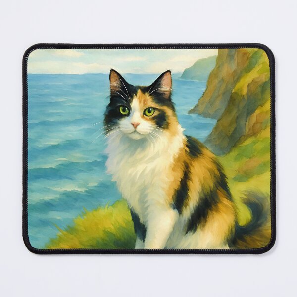 Item preview, Domestic Longhair Calico #2 designed and sold by Peterson Designs.