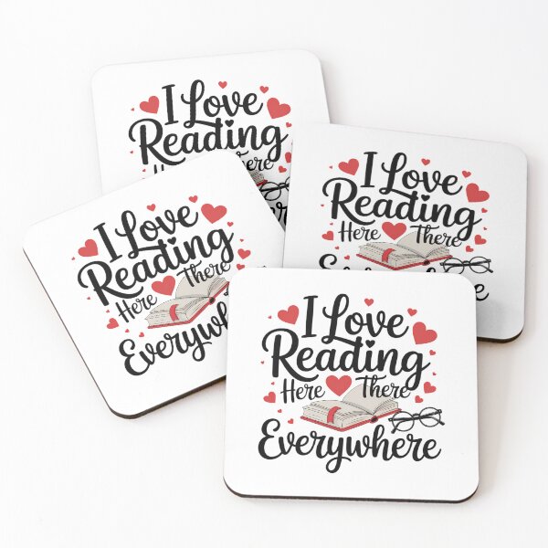 Item preview, I Love Reading Here There Everywhere Book Loves designed and sold by brynatshop.