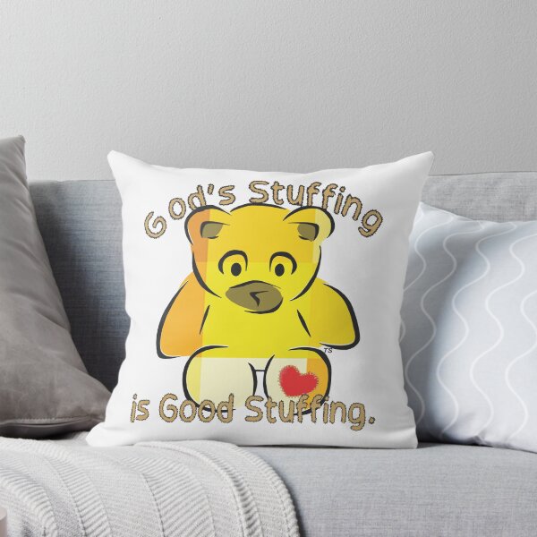 Item preview, God's Stuffing Is Good Stuffing WARM TONES Teddy Bear designed and sold by TerScott.