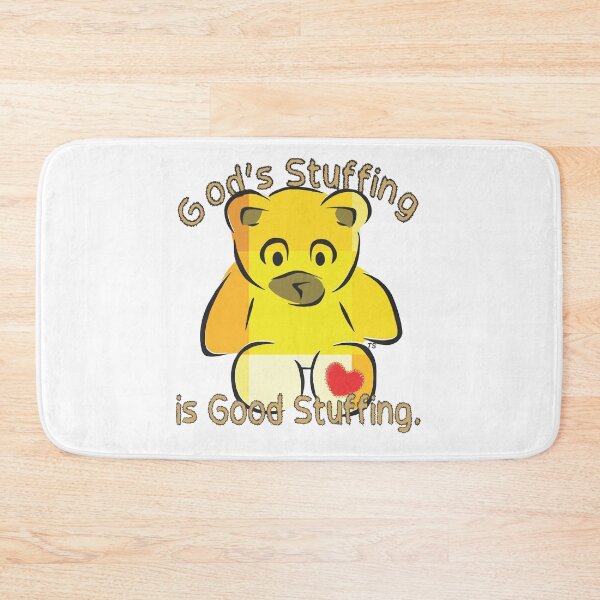 Item preview, God's Stuffing Is Good Stuffing WARM TONES Teddy Bear designed and sold by TerScott.