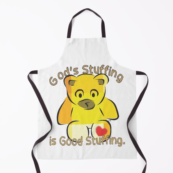 Artikelvorschau, God's Stuffing Is Good Stuffing WARM TONES Teddybär entworfen und verkauft von TerScott.
