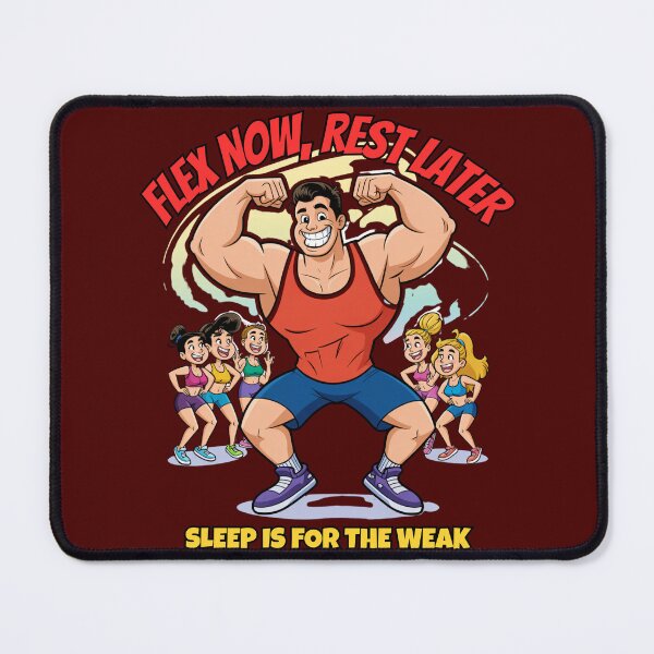 Item preview, Flex Now, Rest Later – Sleep Is for the Weak designed and sold by GENX-AUTISM-DAD.