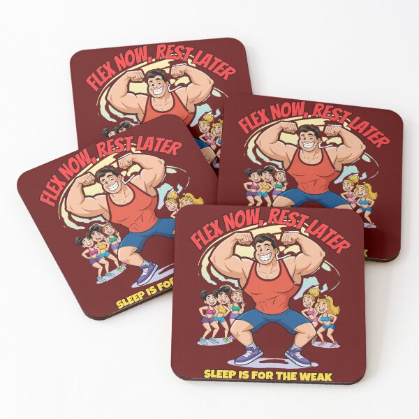 Item preview, Flex Now, Rest Later – Sleep Is for the Weak designed and sold by GENX-AUTISM-DAD.