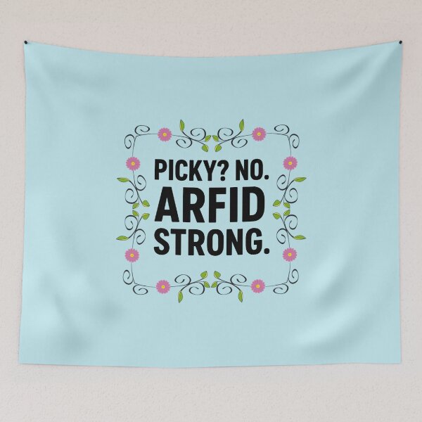 Item preview, Picky? No. ARFID Strong – Bold Statement Design designed and sold by Twittlefish.