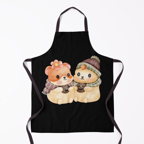 Item preview, Cartoon of a hamster couple designed and sold by Pe.peach.