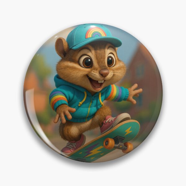 Item preview, Skater Eastern Chipmunk designed and sold by Sillytoe.